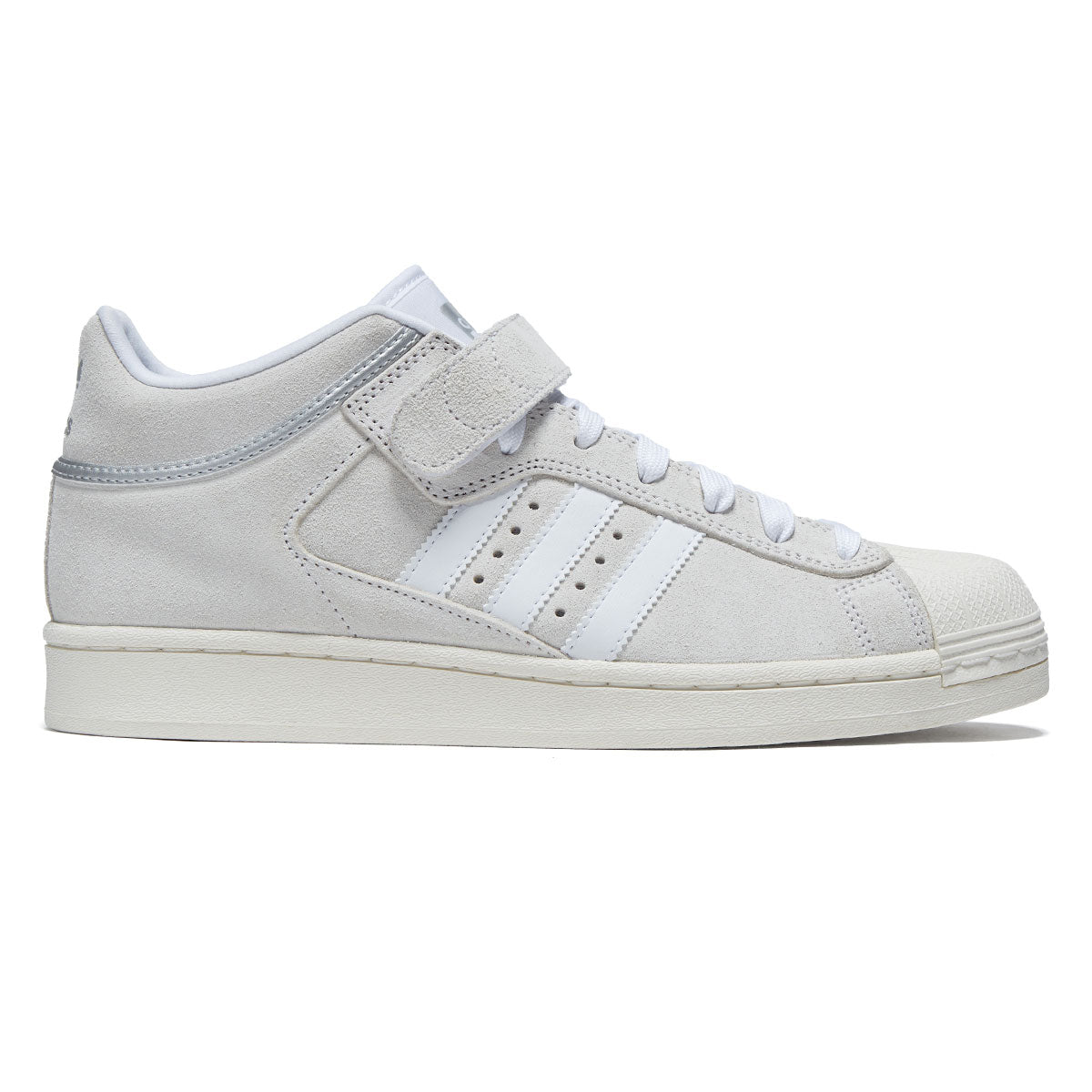 Adidas Pro Shell ADV Shoes - Ftwr White/Silver/Core White image 1