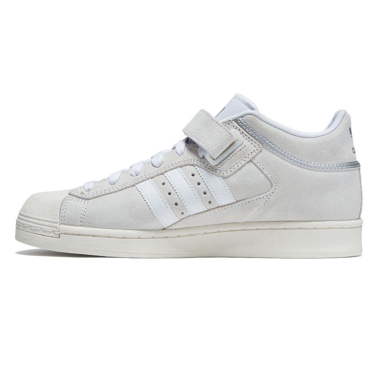 Adidas Pro Shell ADV Shoes - Ftwr White/Silver/Core White image 2
