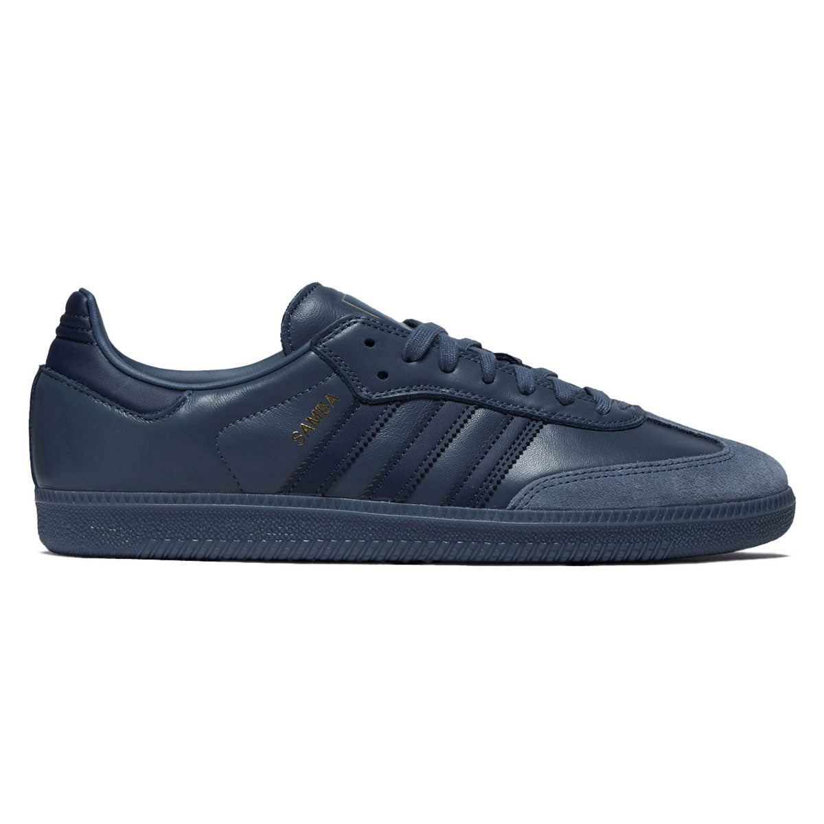 Adidas Samba ADV Shoes - Preloved Ink/Preloved Ink/Gold Metallic image 1