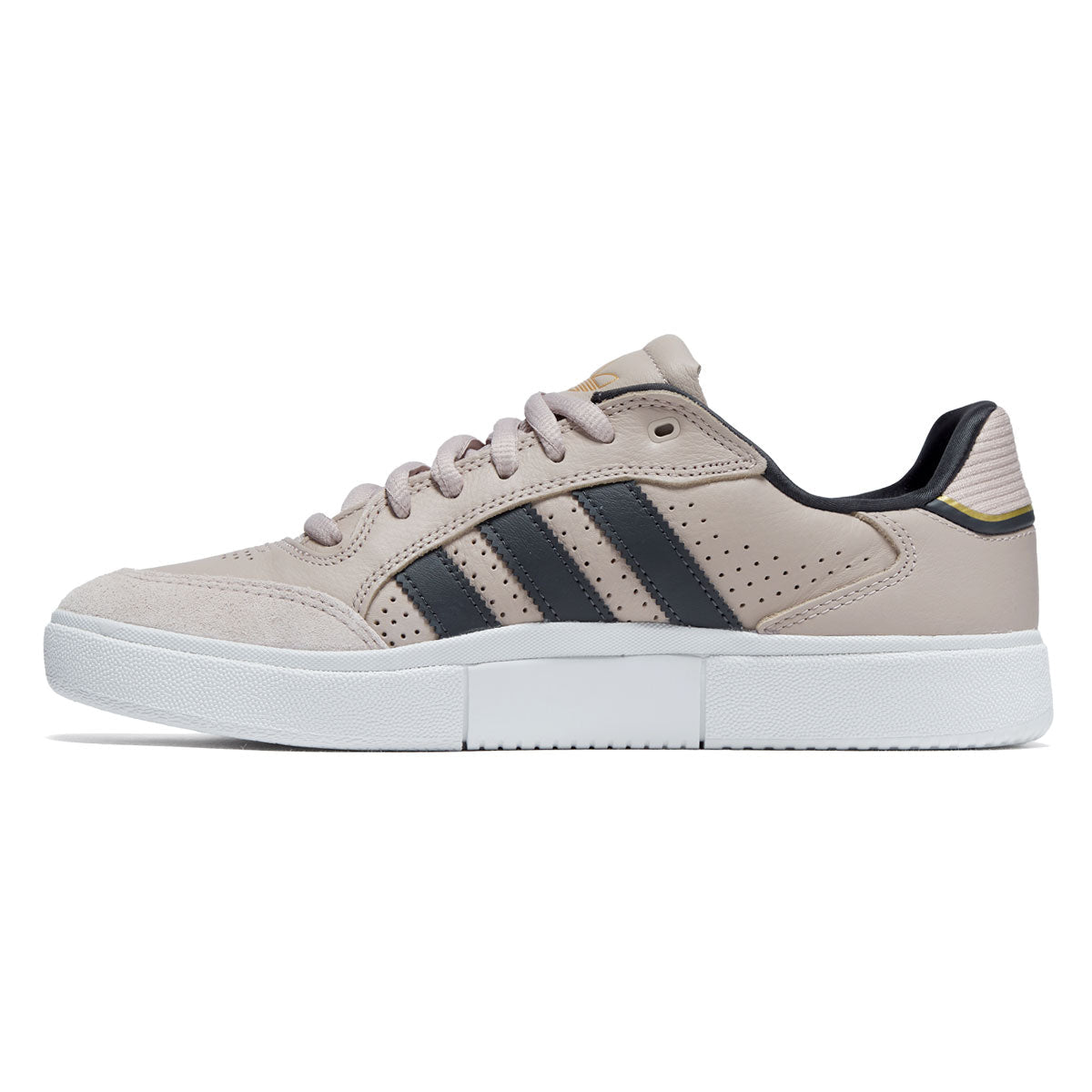 Adidas Tyshawn Low Shoes - Wonder Taupe/Carbon/Gold Metallic image 2