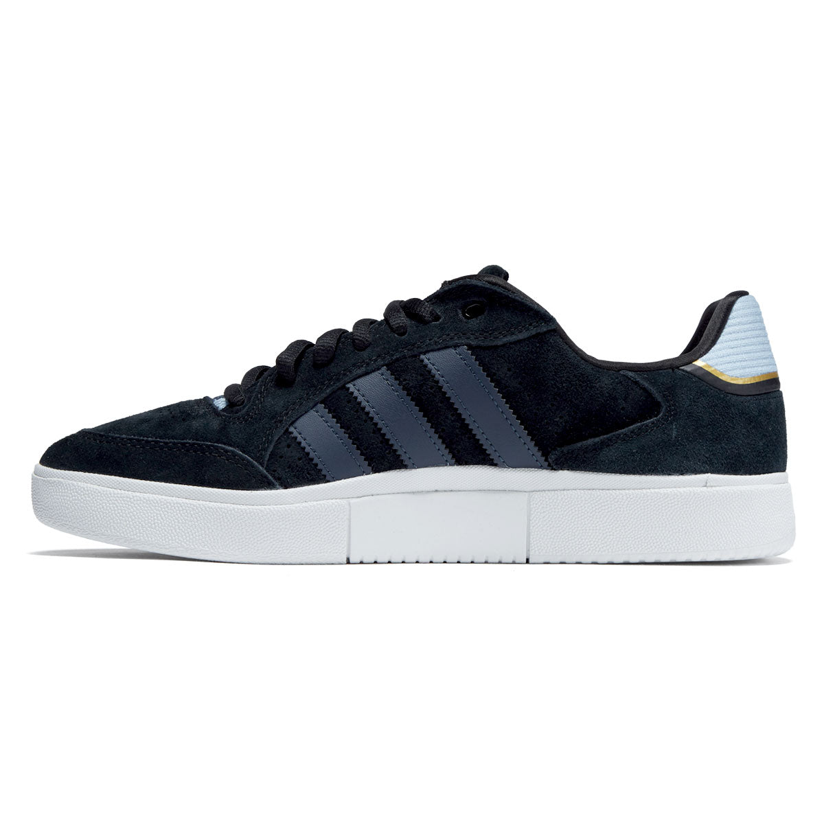 Adidas Tyshawn Low Shoes - Core Black/Clear Sky/Navy image 2