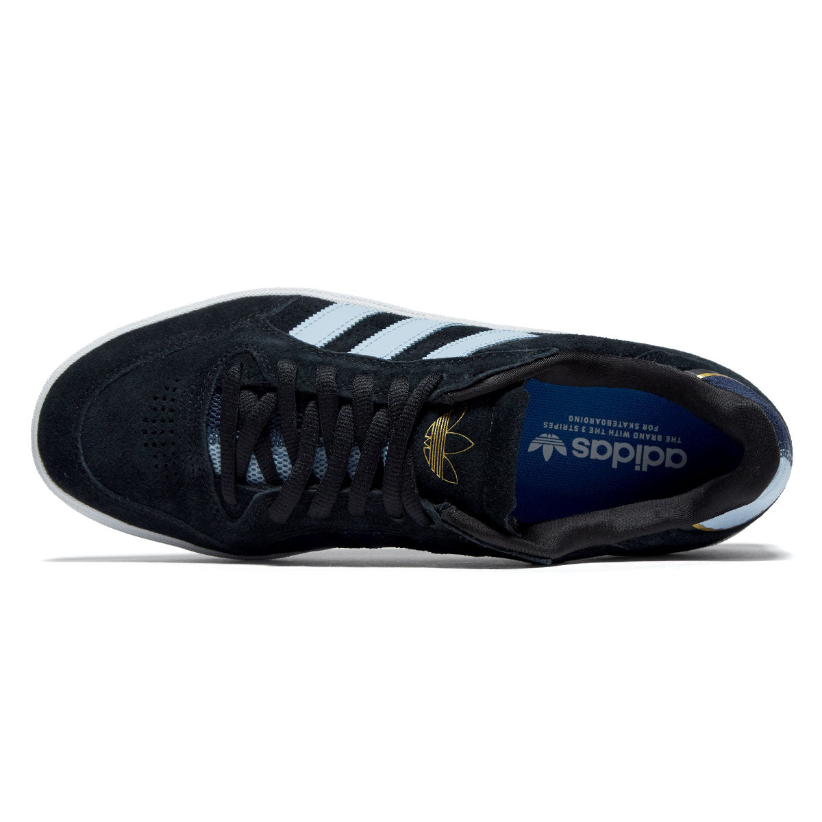 Adidas Tyshawn Low Shoes - Core Black/Clear Sky/Navy image 3
