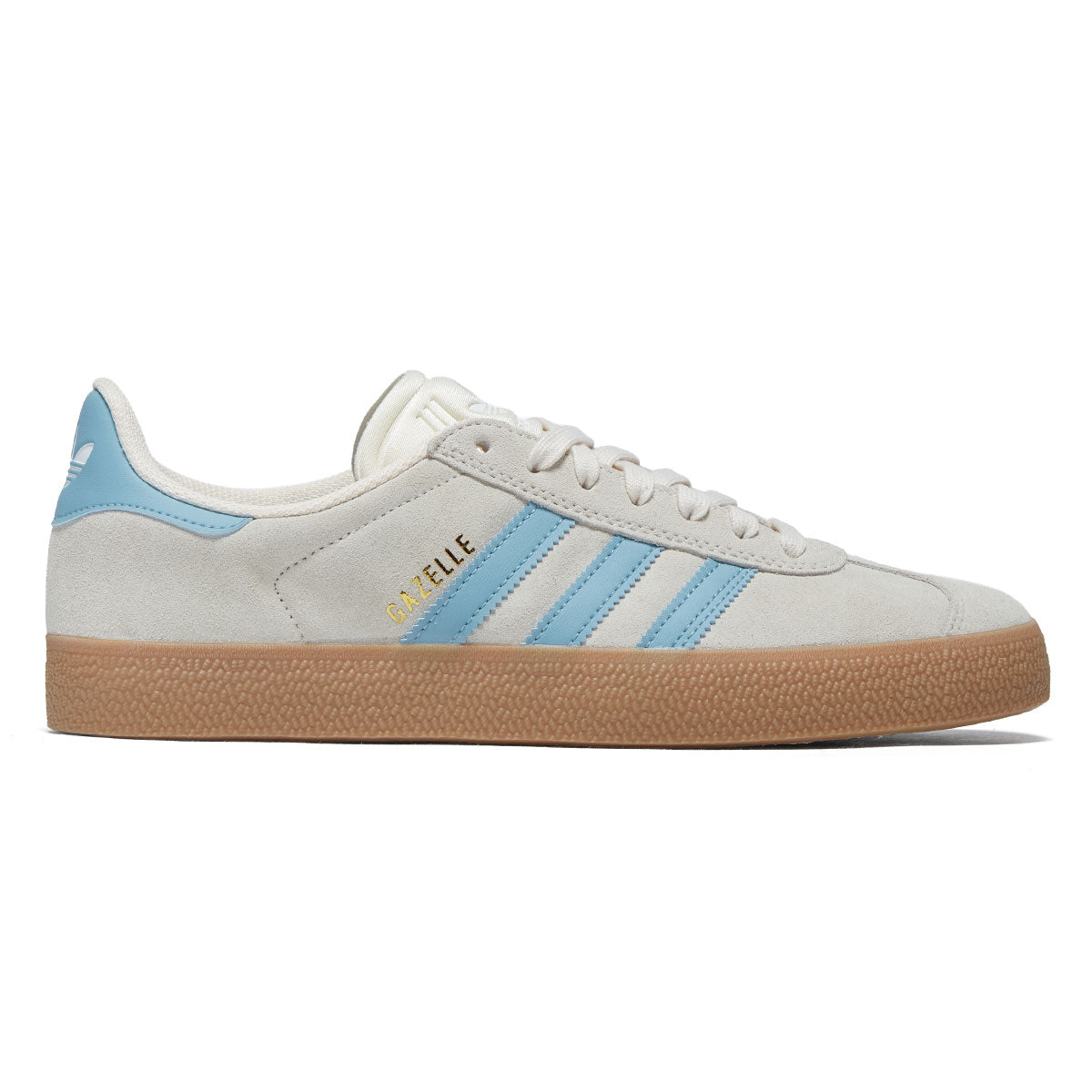 Adidas Gazelle ADV Shoes - Wonder White/Preloved Blue/Gum image 1