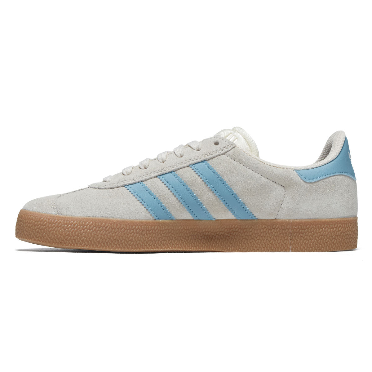 Adidas Gazelle ADV Shoes - Wonder White/Preloved Blue/Gum image 2