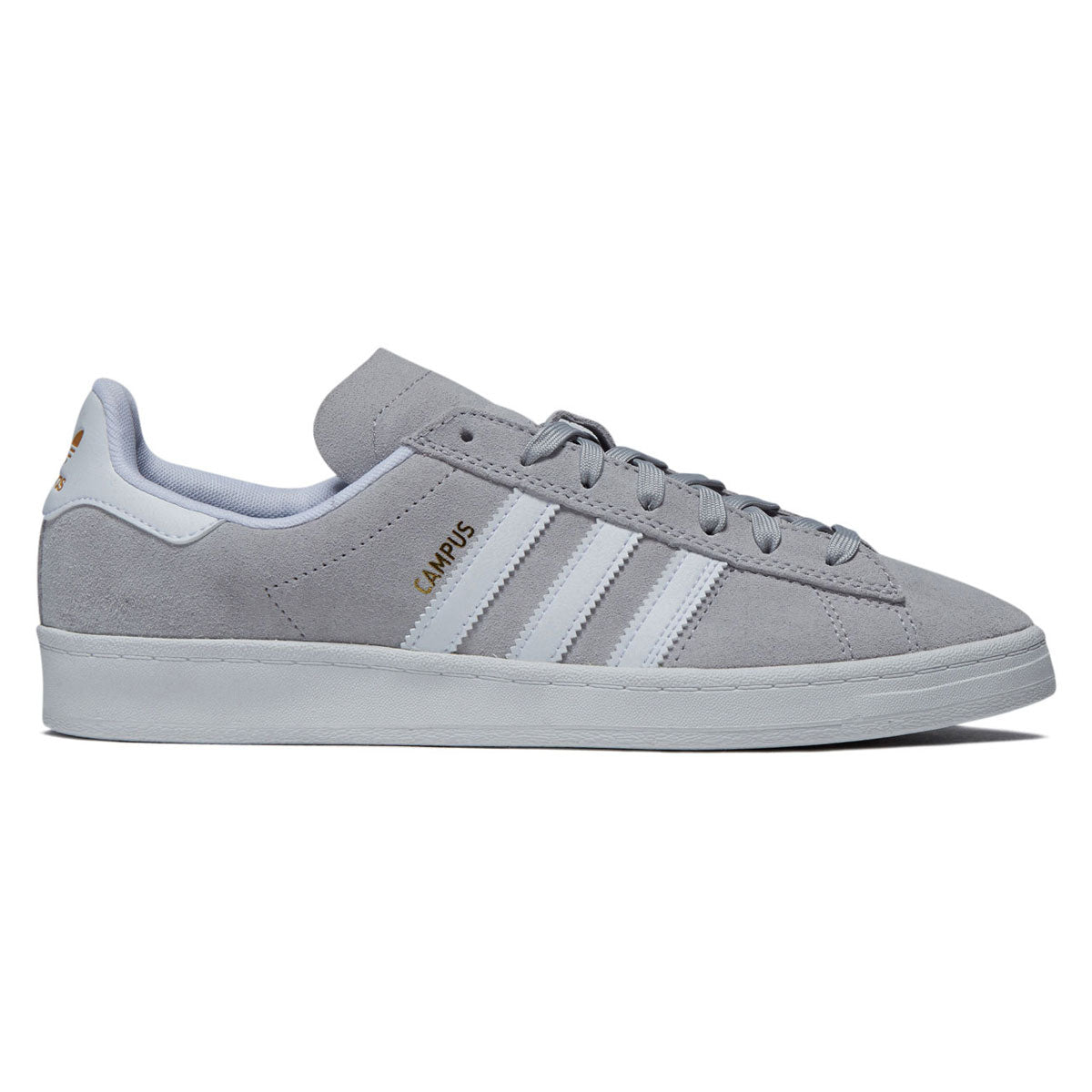Adidas Campus Adv Shoes - Grey/Ftwr White/Gold Metallic image 1