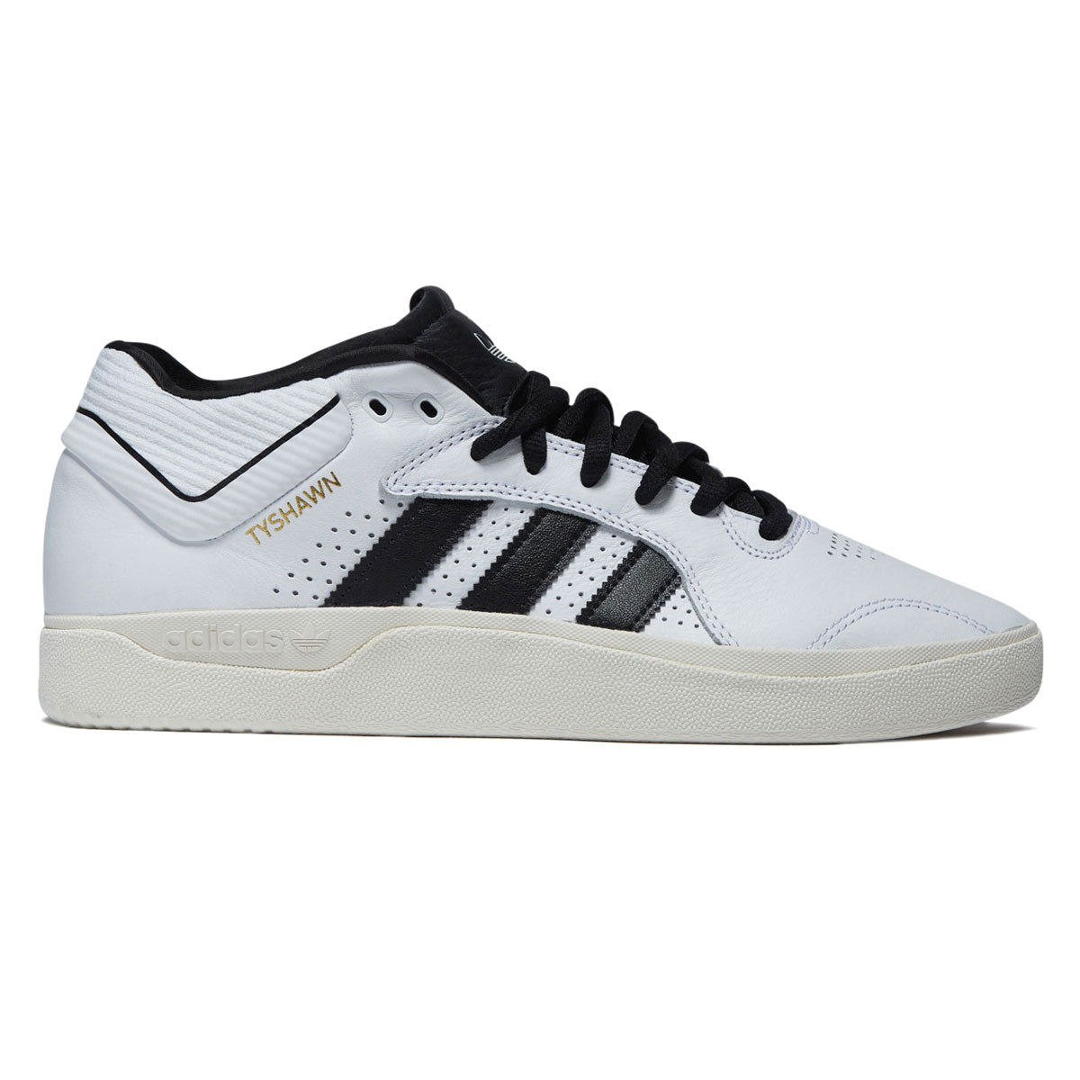 Adidas Tyshawn Shoes - Ftwr White/Core Black/Ftwr White image 1