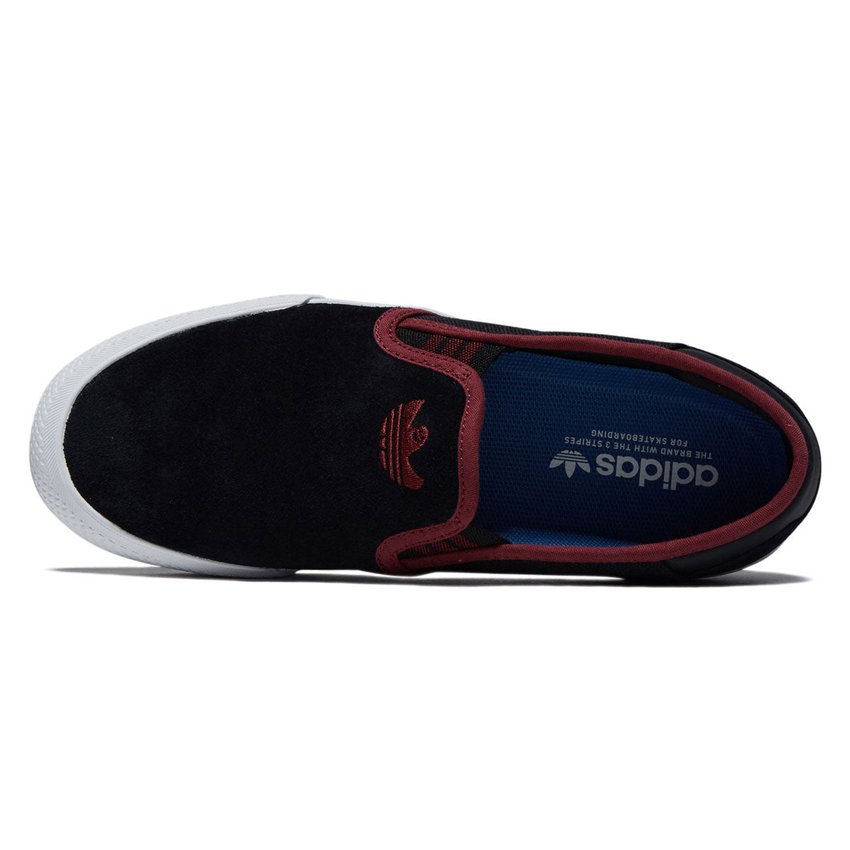 Adidas Shmoofoil Slip On Shoes - Core Black/Red/Ftwr White image 3