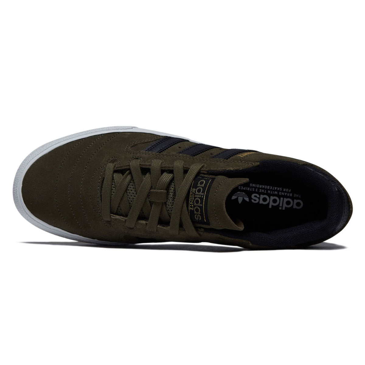Adidas Busenitz Vulc II Shoes - Olive Strata/Core Black/Ftwr White image 3