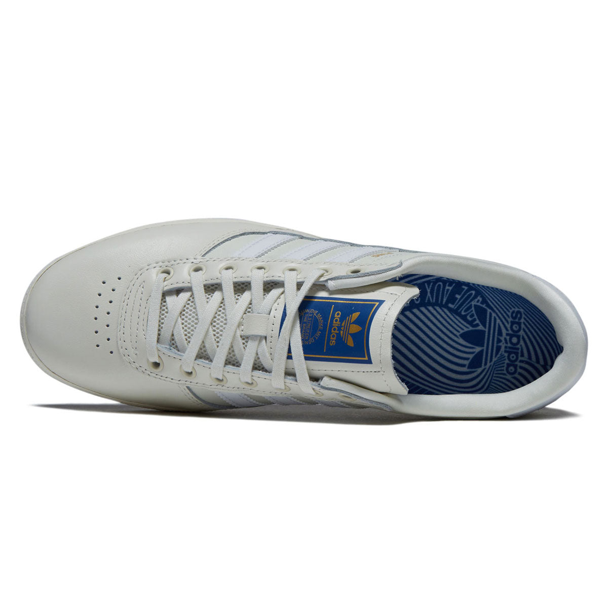 Adidas Puig Indoor Shoes - Off White/Ftwr White/Blue Bird image 3