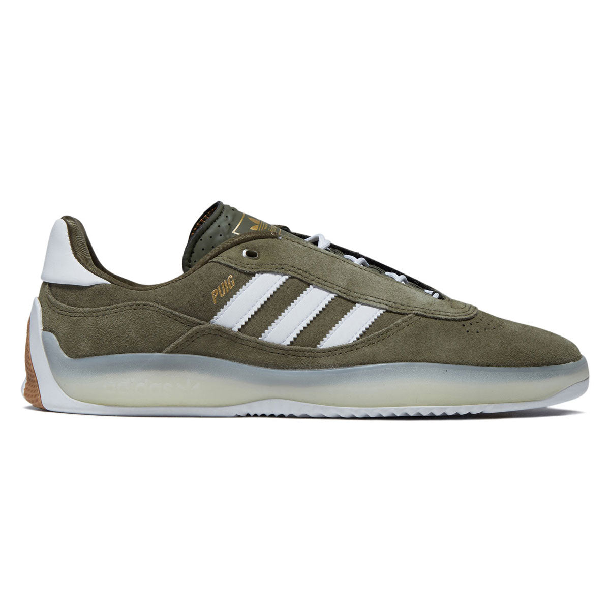 Adidas Puig Shoes - Olive Strata/Ftwr White/Gold Metallic image 1