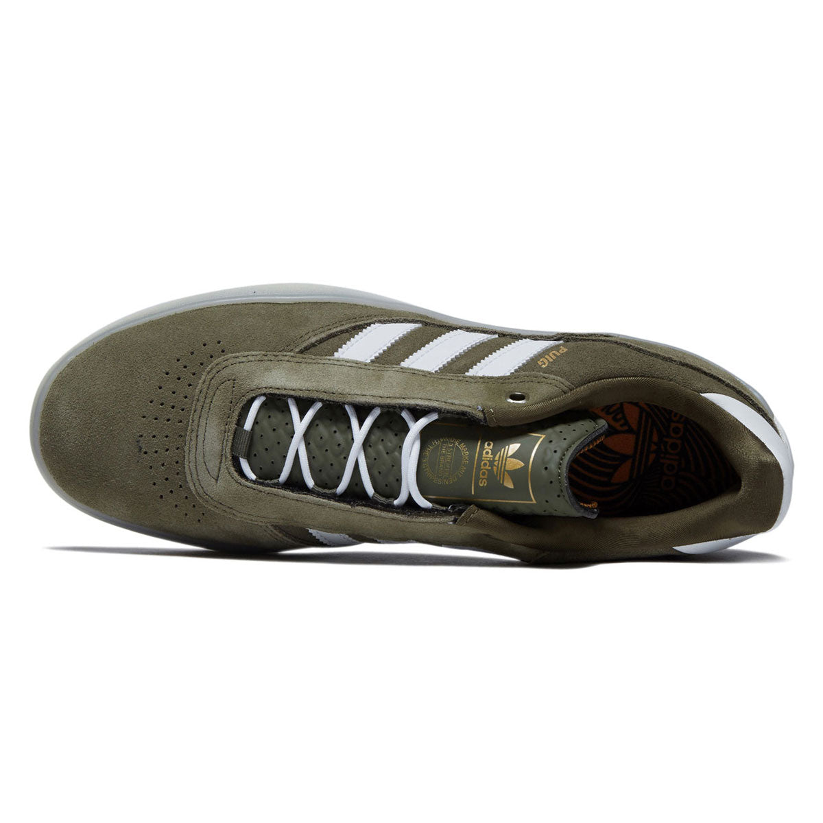 Adidas Puig Shoes - Olive Strata/Ftwr White/Gold Metallic image 3
