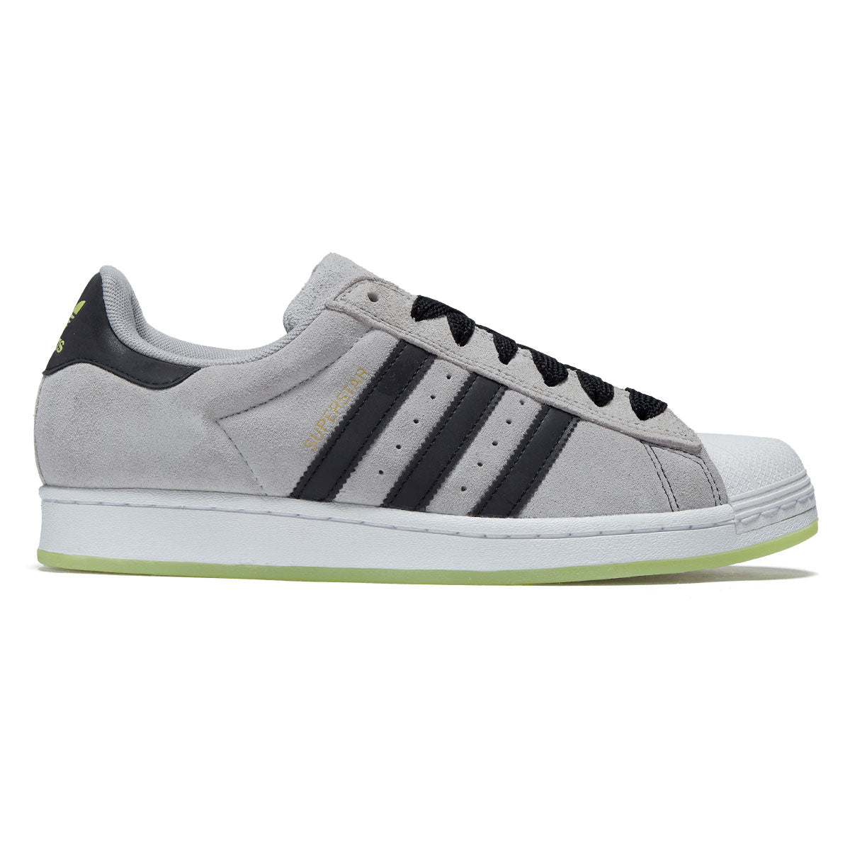 Adidas Superstar ADV Shoes - Grey/Core Black/Gold Metallic image 1