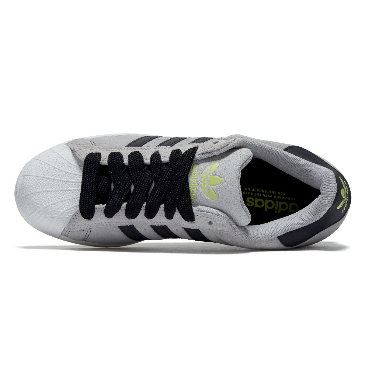 Adidas Superstar ADV Shoes - Grey/Core Black/Gold Metallic image 3