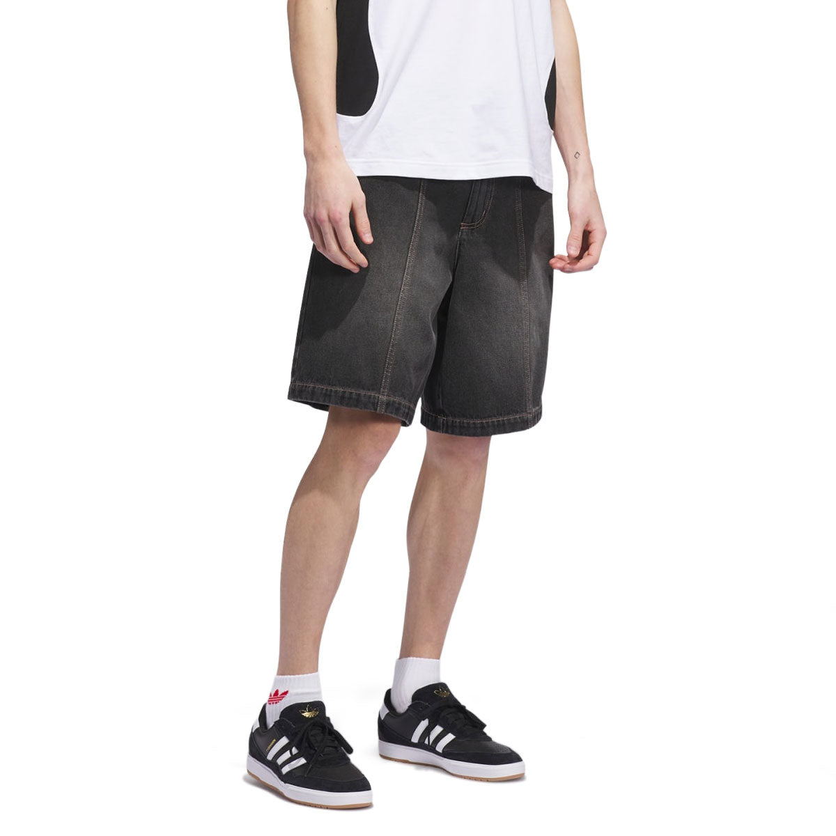 Adidas Tyshawn Shorts - Black image 3