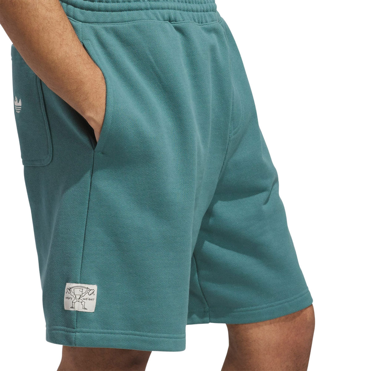 Adidas Shmoo Heavyweight Shorts - Teal/Aluminum image 3