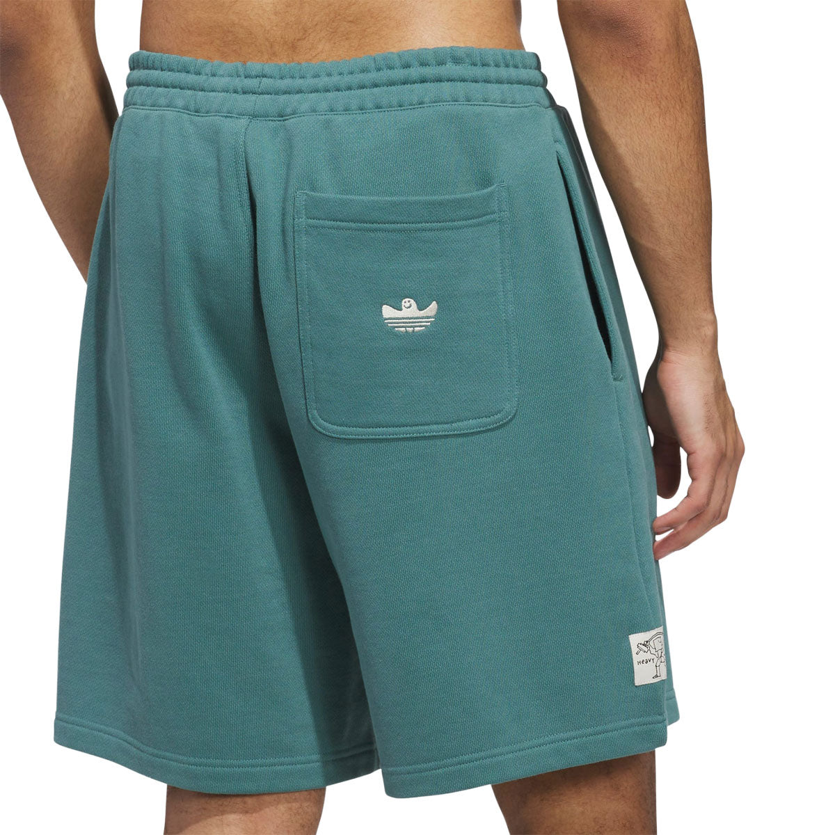 Adidas Shmoo Heavyweight Shorts - Teal/Aluminum image 4