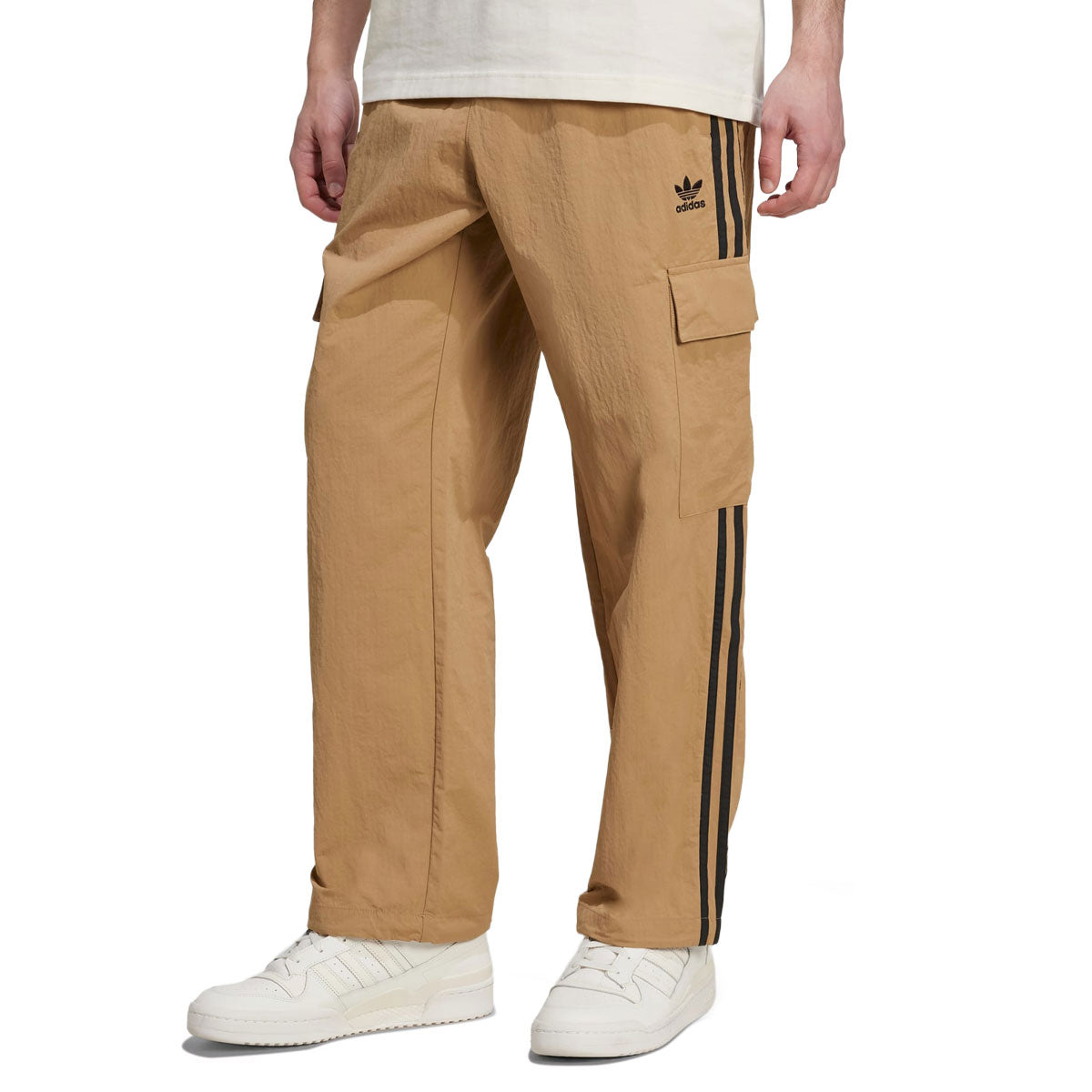 Adidas 3S Cargo Pants - Cardboard/Black image 1