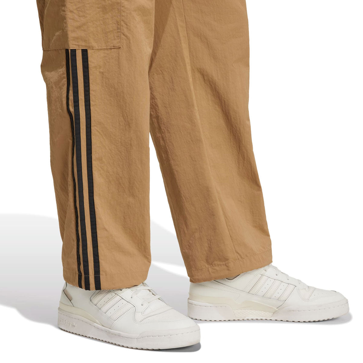 Adidas 3S Cargo Pants - Cardboard/Black image 4