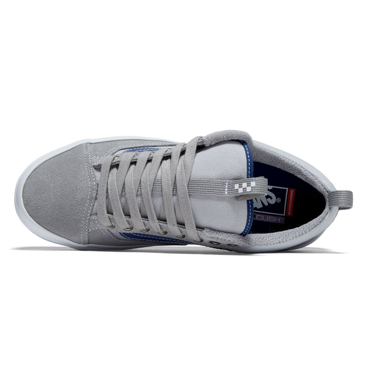 Vans Skate Old Skool 36+ Shoes - Grey/Blue image 3