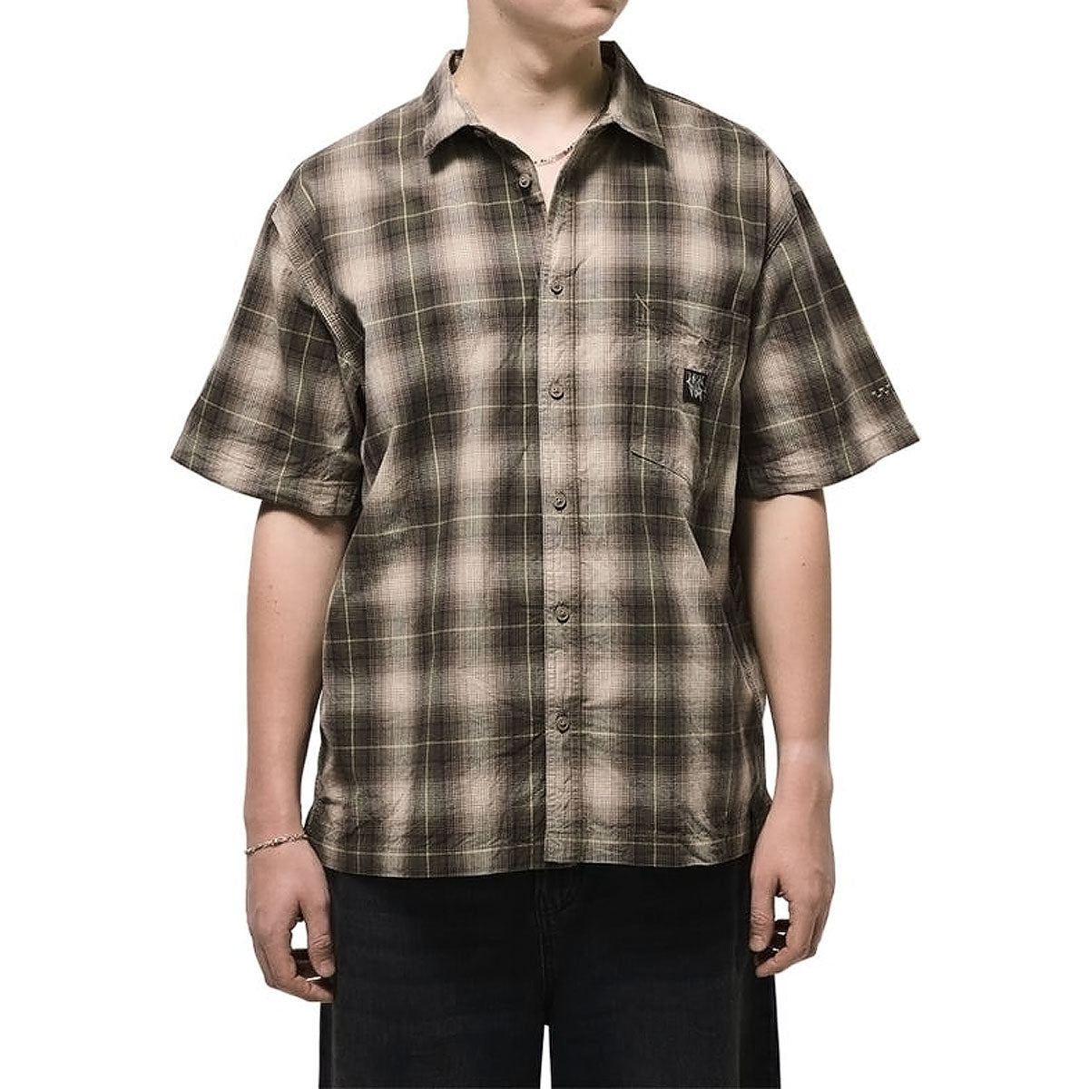 Vans Skate Plaid Woven Shirt - Walnut image 1