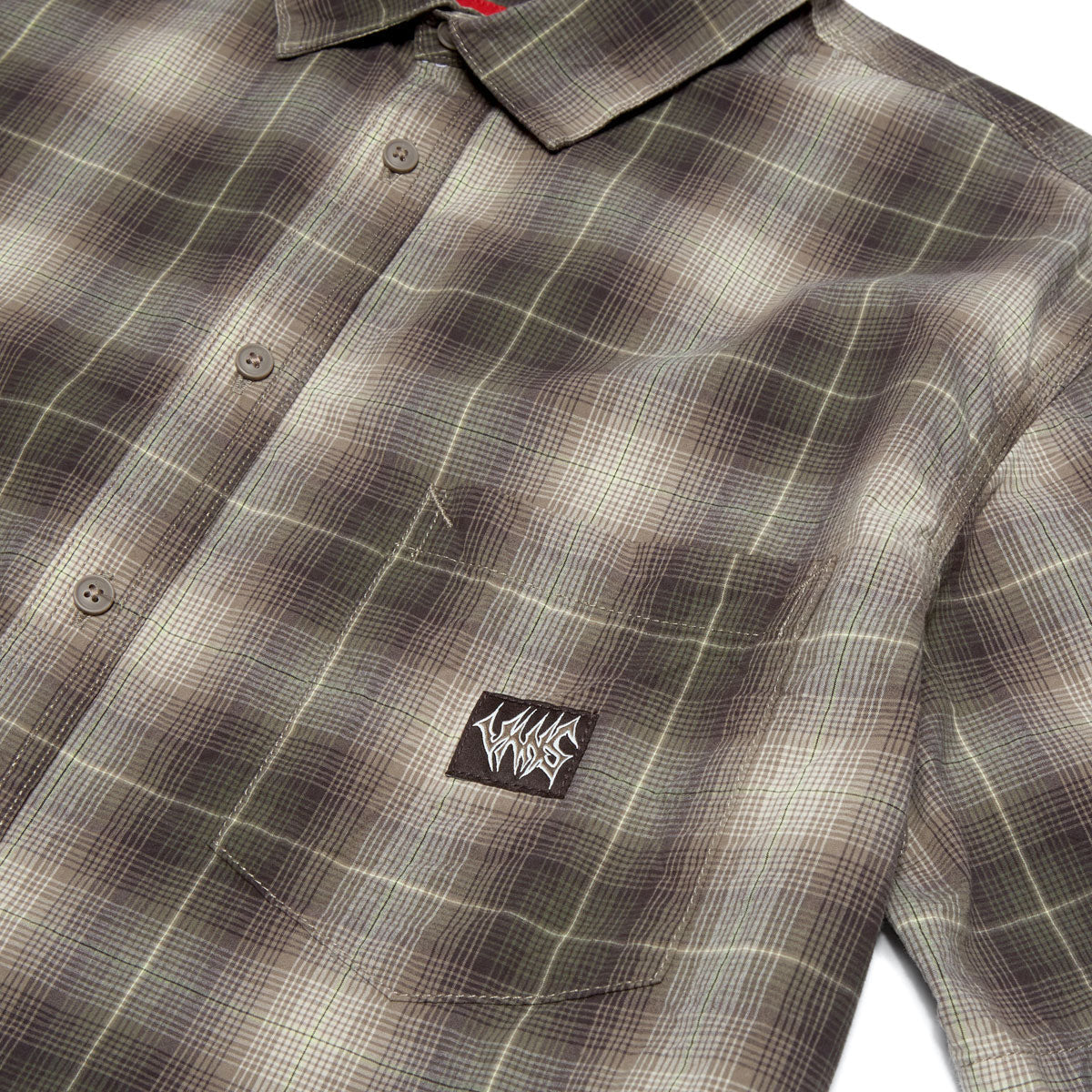Vans Skate Plaid Woven Shirt - Walnut image 3