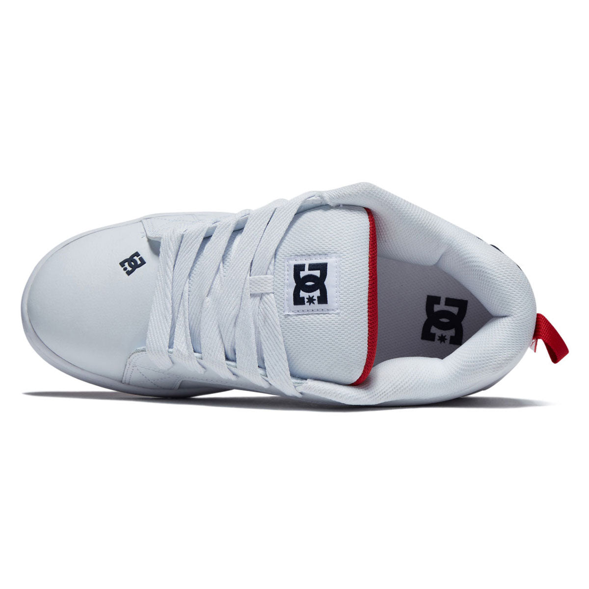 DC Court Graffik Shoes - White/Navy/Red image 3