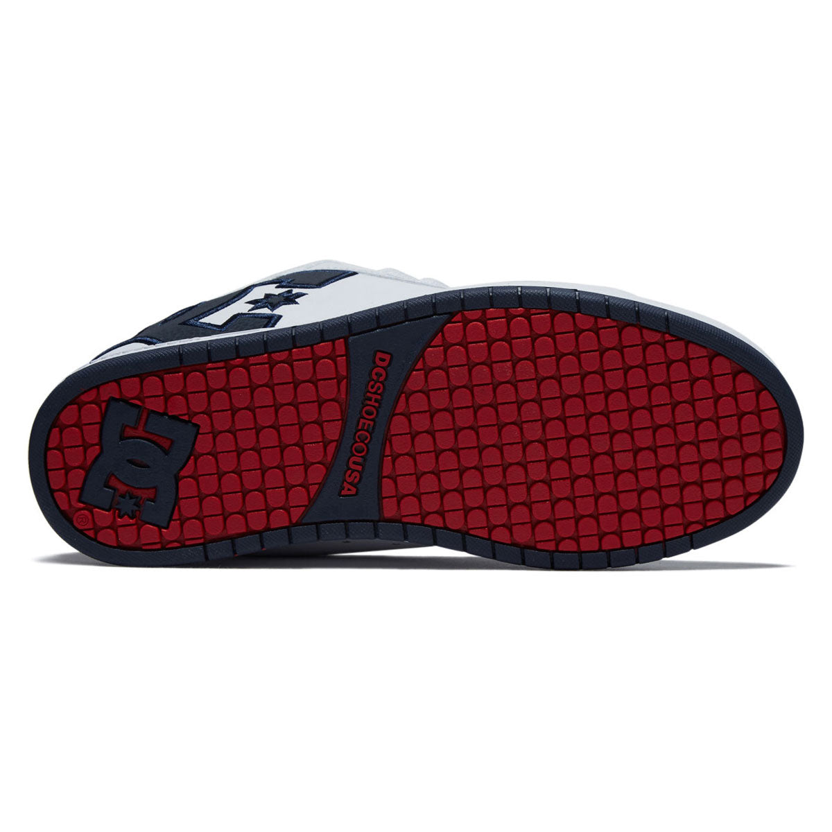 DC Court Graffik Shoes - White/Navy/Red image 4