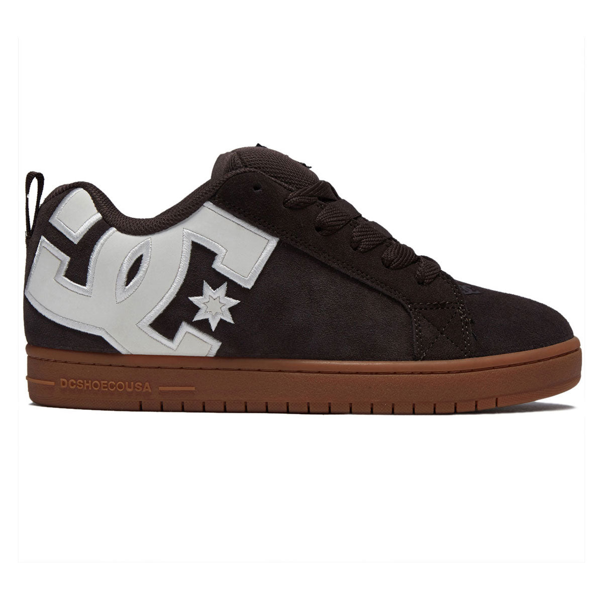 DC Court Graffik SE Shoes - Brown/Gum image 1