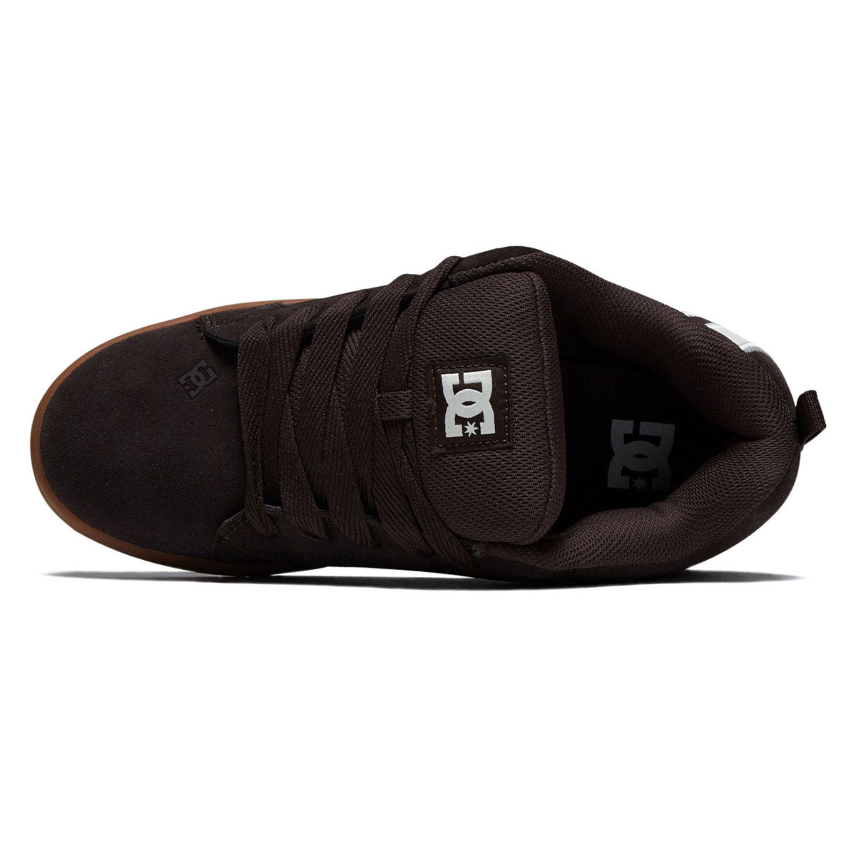 DC Court Graffik SE Shoes - Brown/Gum image 3