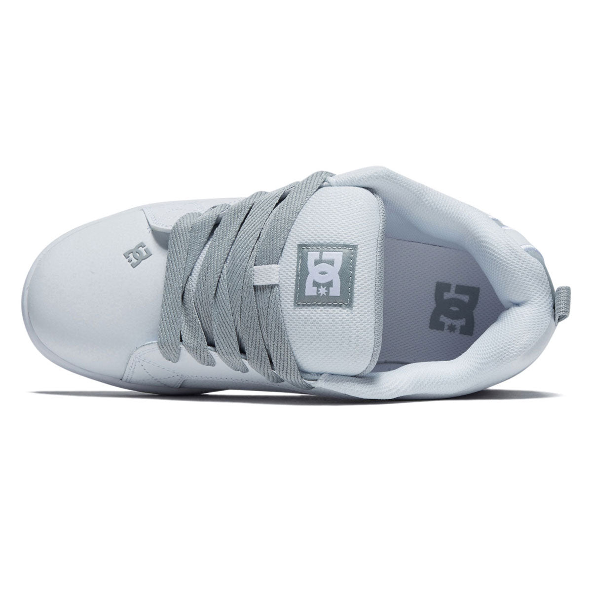 DC Court Graffik SQ Shoes - White/Grey image 3