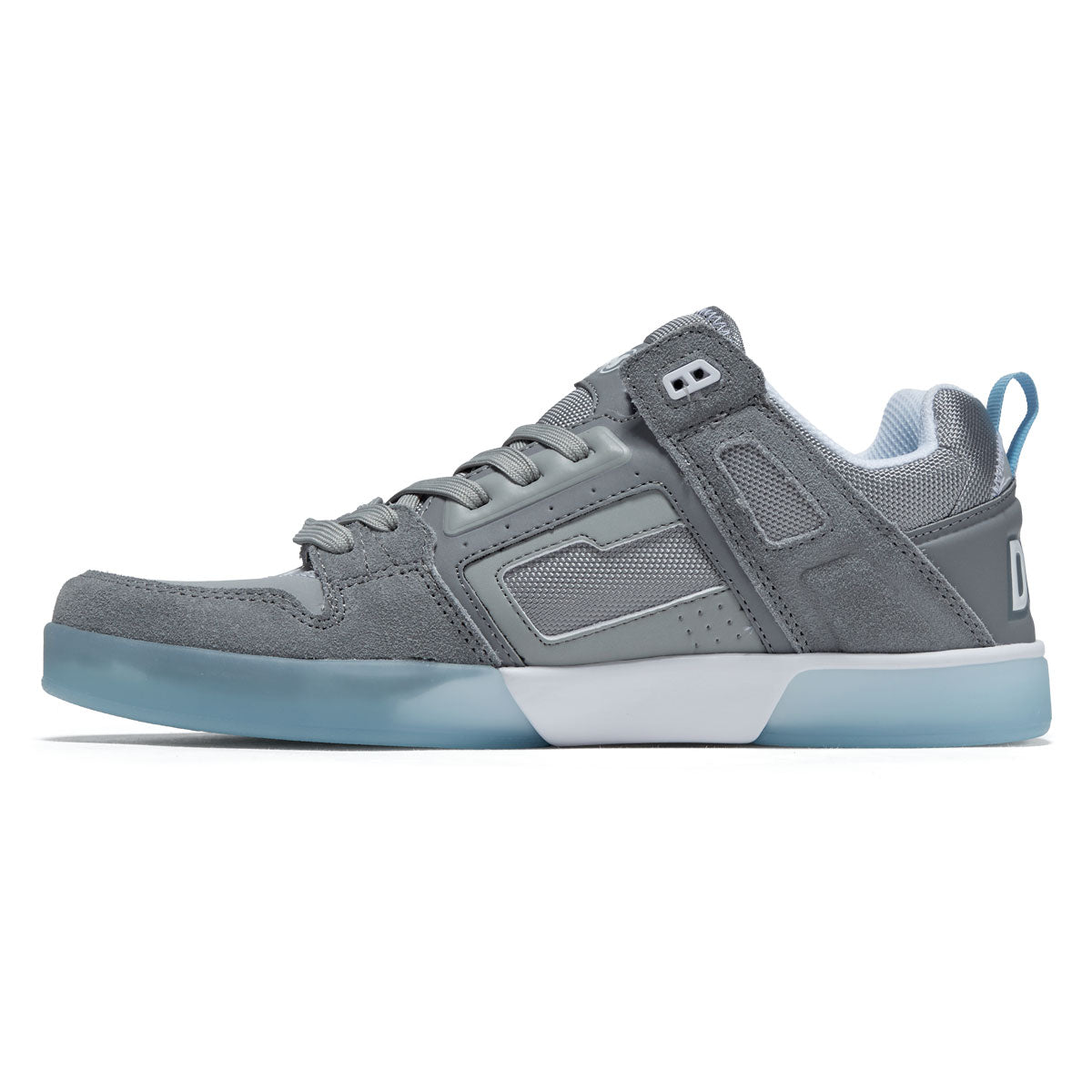 DVS Comanche LT Shoes - Wild Dove/Grey/Blue Suede image 2