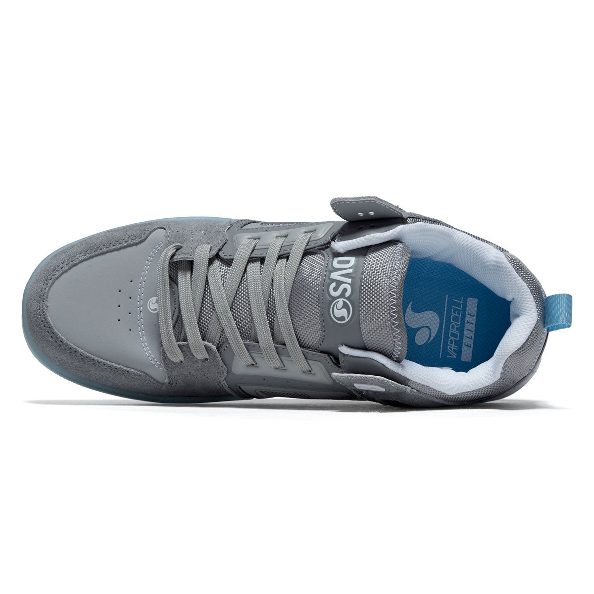 DVS Comanche LT Shoes - Wild Dove/Grey/Blue Suede image 3