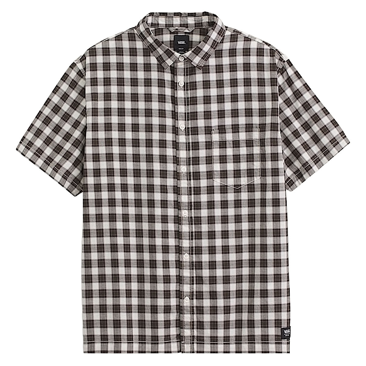 Vans Monte Plaid Shirt - Egret image 1