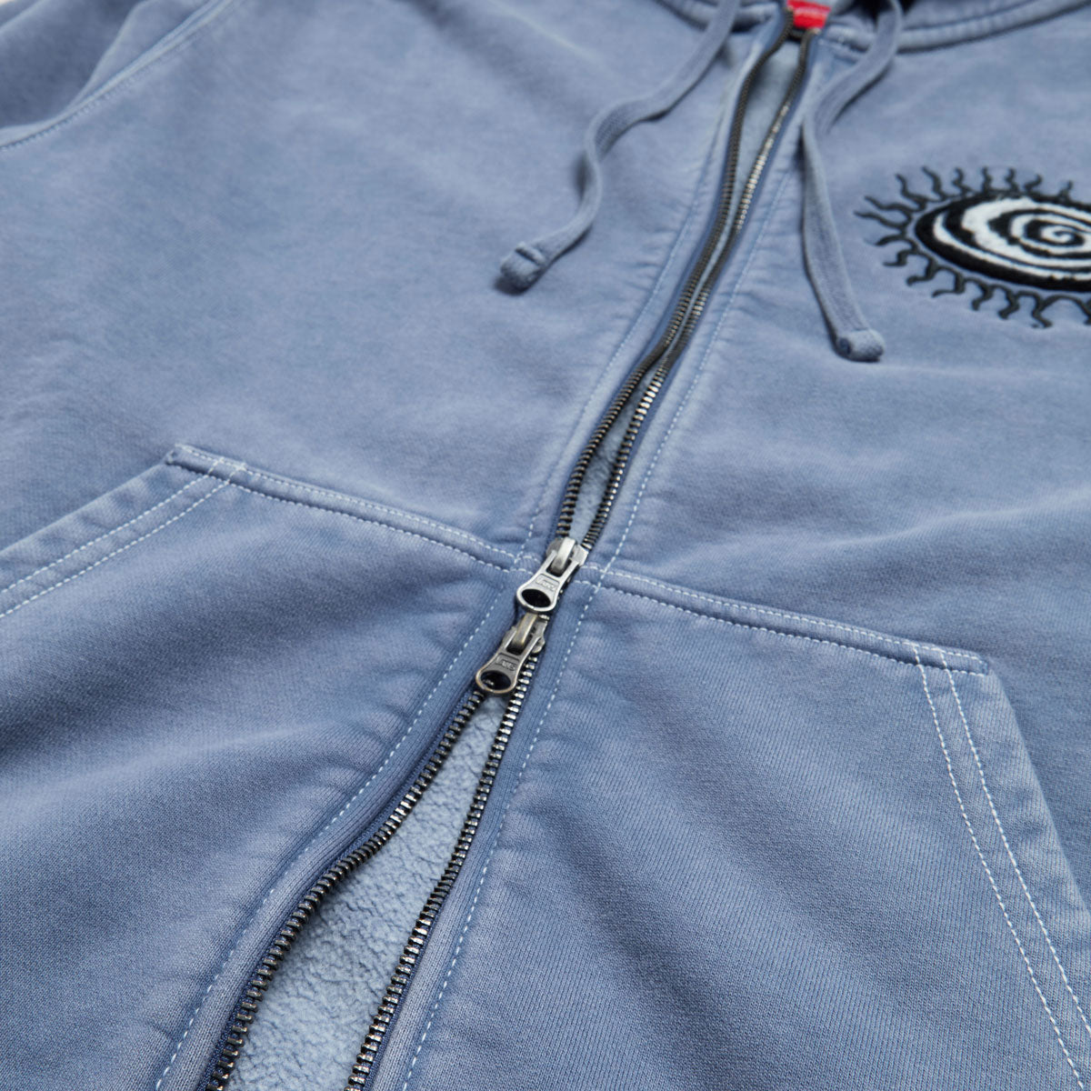 Vans Skate Sun Swirl Zip Up Hoodie - True Navy image 3