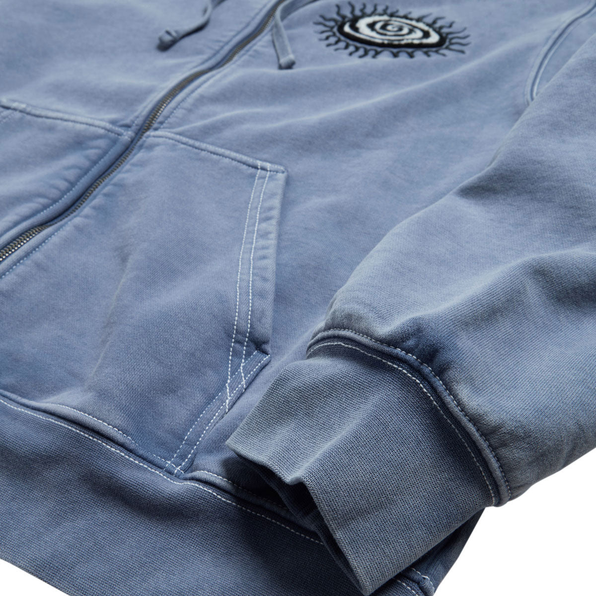 Vans Skate Sun Swirl Zip Up Hoodie - True Navy image 5