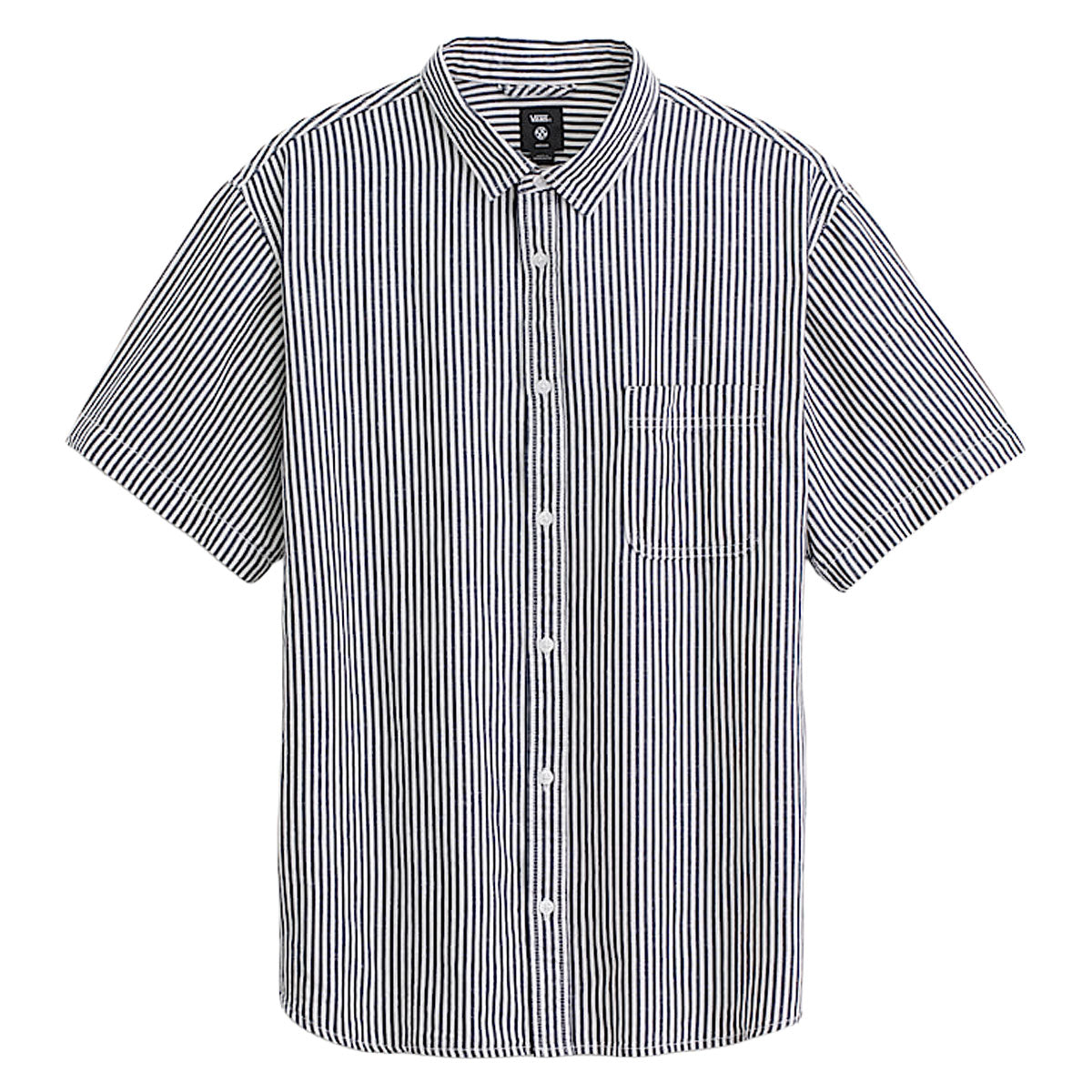 Vans Lawson Stripe Shirt - White/Dress Blues image 1