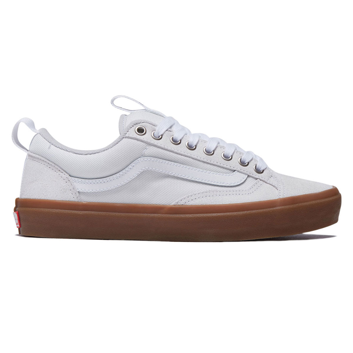 Vans Skate Old Skool 36+ Shoes - White/Gum image 1
