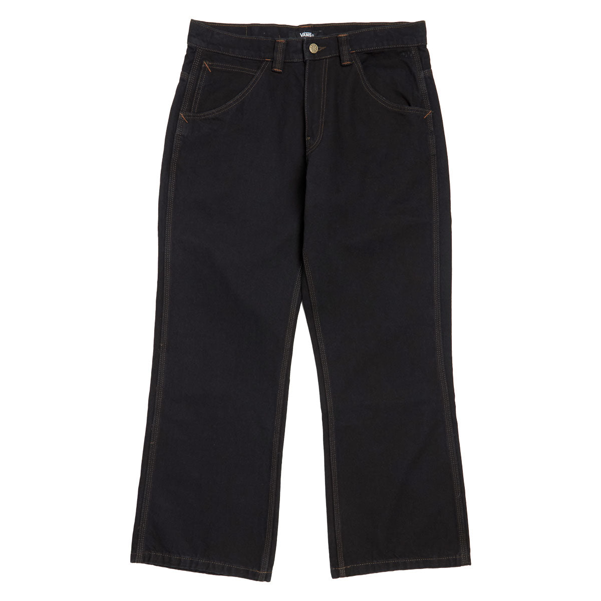 Vans Skate Loose Bootcut Denim Jeans - Black image 1