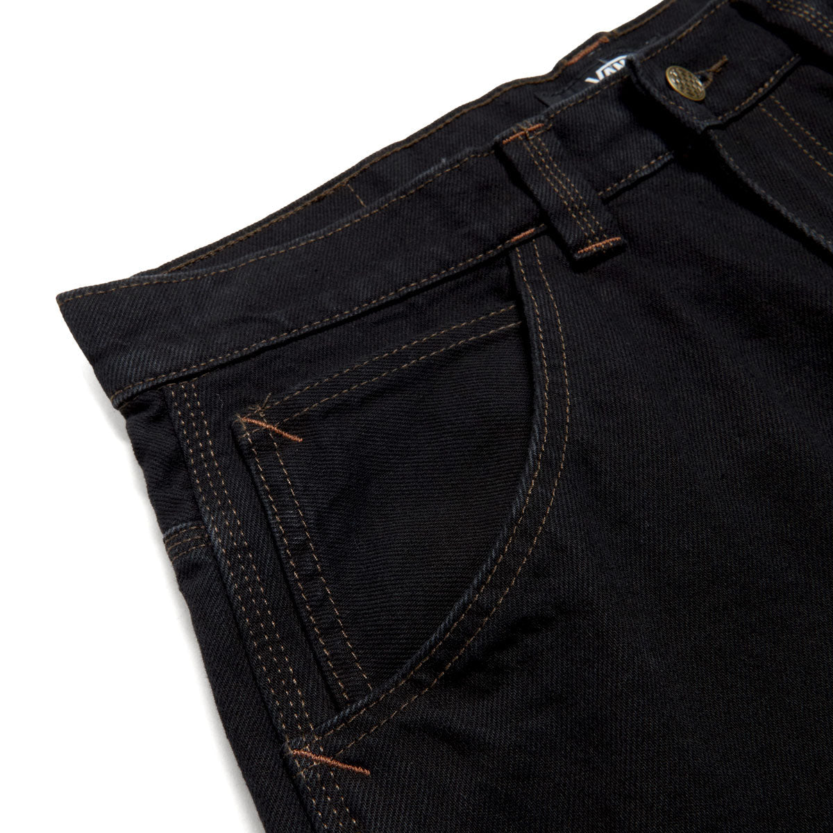 Vans Skate Loose Bootcut Denim Jeans - Black image 4