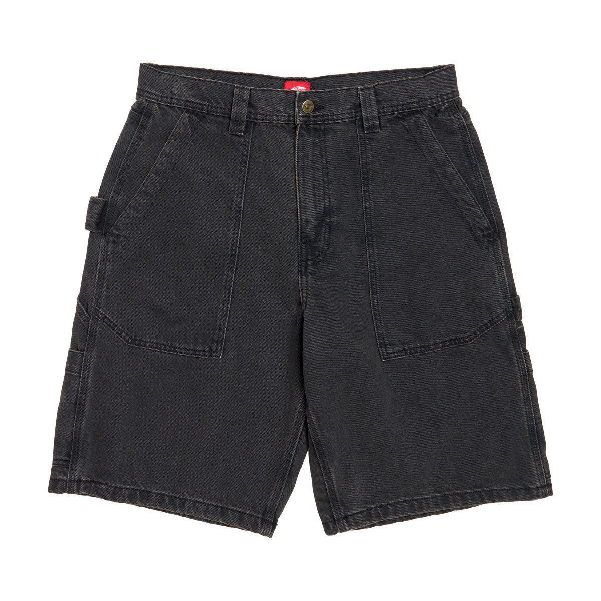 Vans Skate Utility Loose Denim Shorts - Black Denim image 1