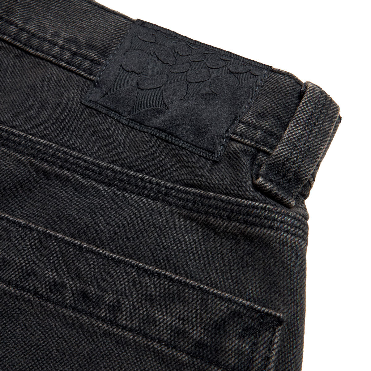 Vans Skate Utility Loose Denim Shorts - Black Denim image 3