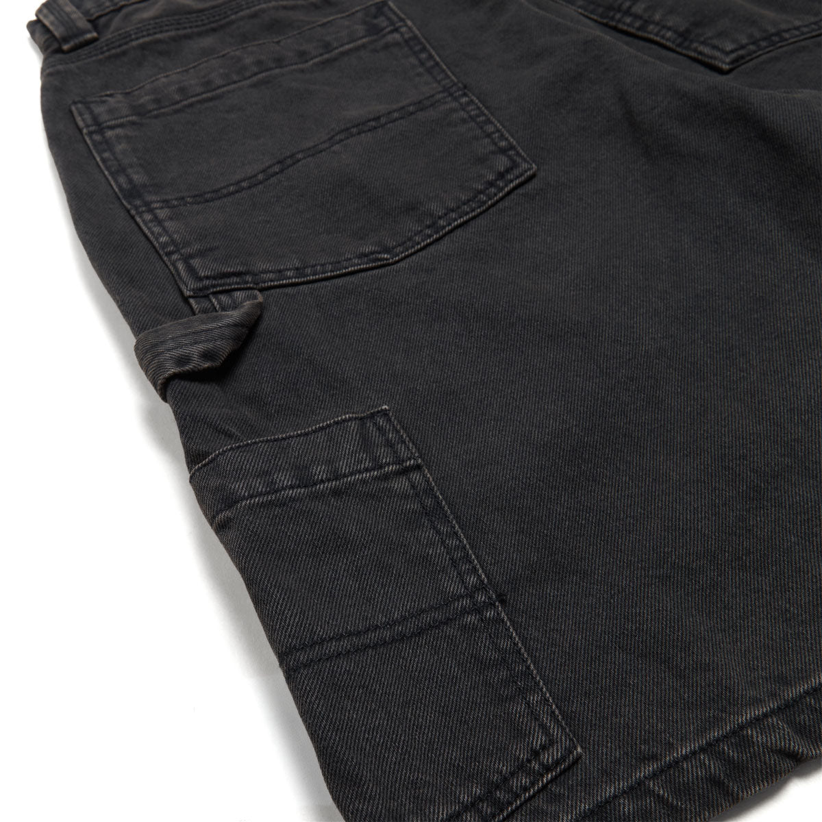 Vans Skate Utility Loose Denim Shorts - Black Denim image 5
