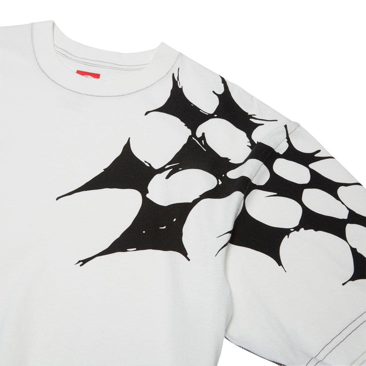 Vans Skate Splatter Web T-Shirt - Marshmallow image 2