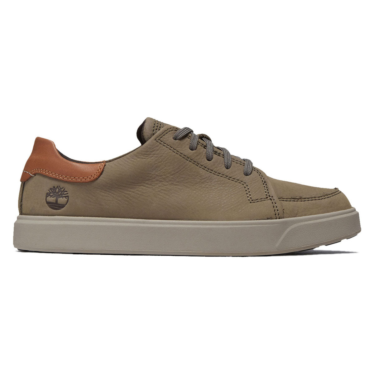 Timberland Emerson Street Low Lace Up Shoes - Medium Grey Nubuck image 1