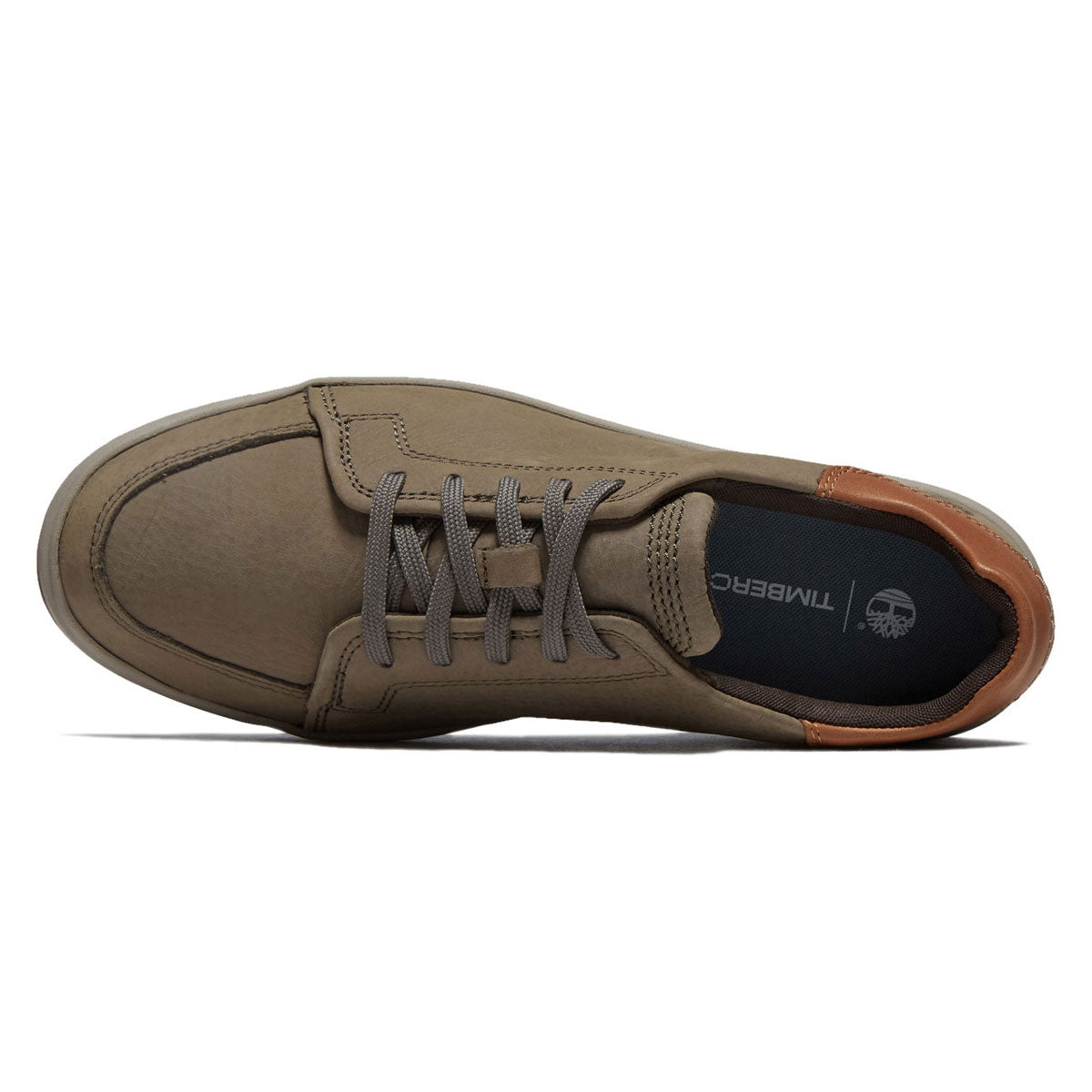 Timberland Emerson Street Low Lace Up Shoes - Medium Grey Nubuck image 3