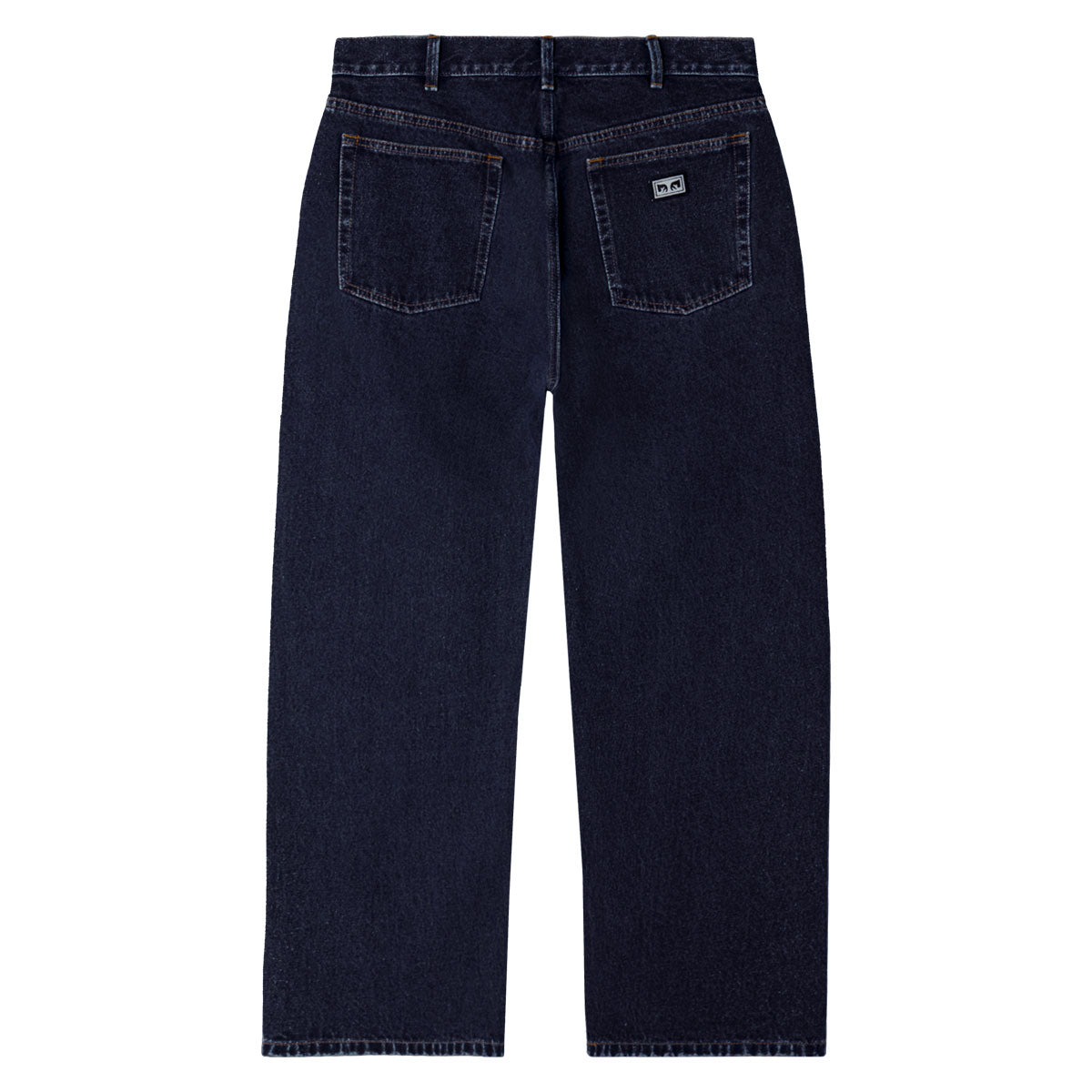 Obey Bigwig Baggy Denim Jeans - Rinse Indigo image 2