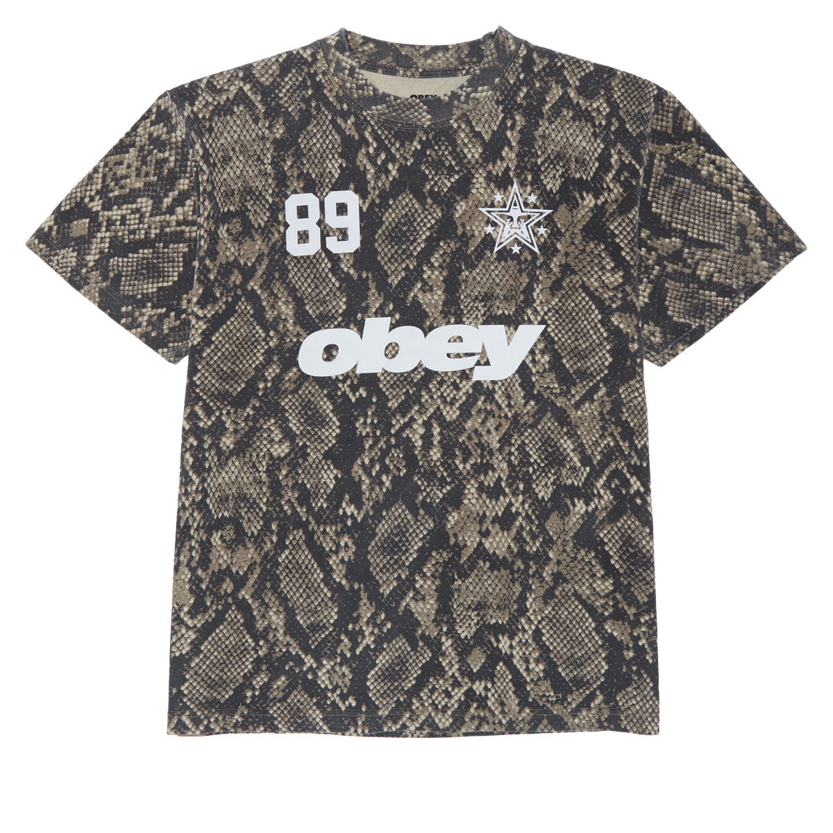Obey Rewind T-Shirt - Vintage Rattlesnake image 1