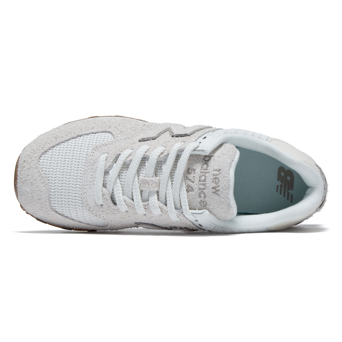 New Balance Womens 574 Shoes - Sea Salt image 3