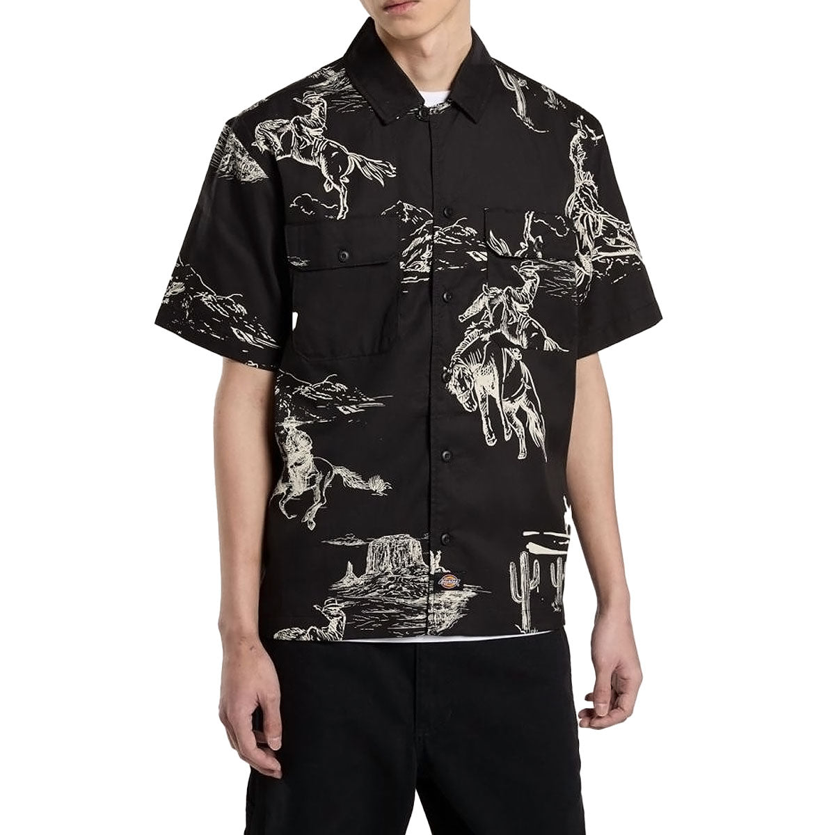Dickies Savage Work Shirt - Black image 1