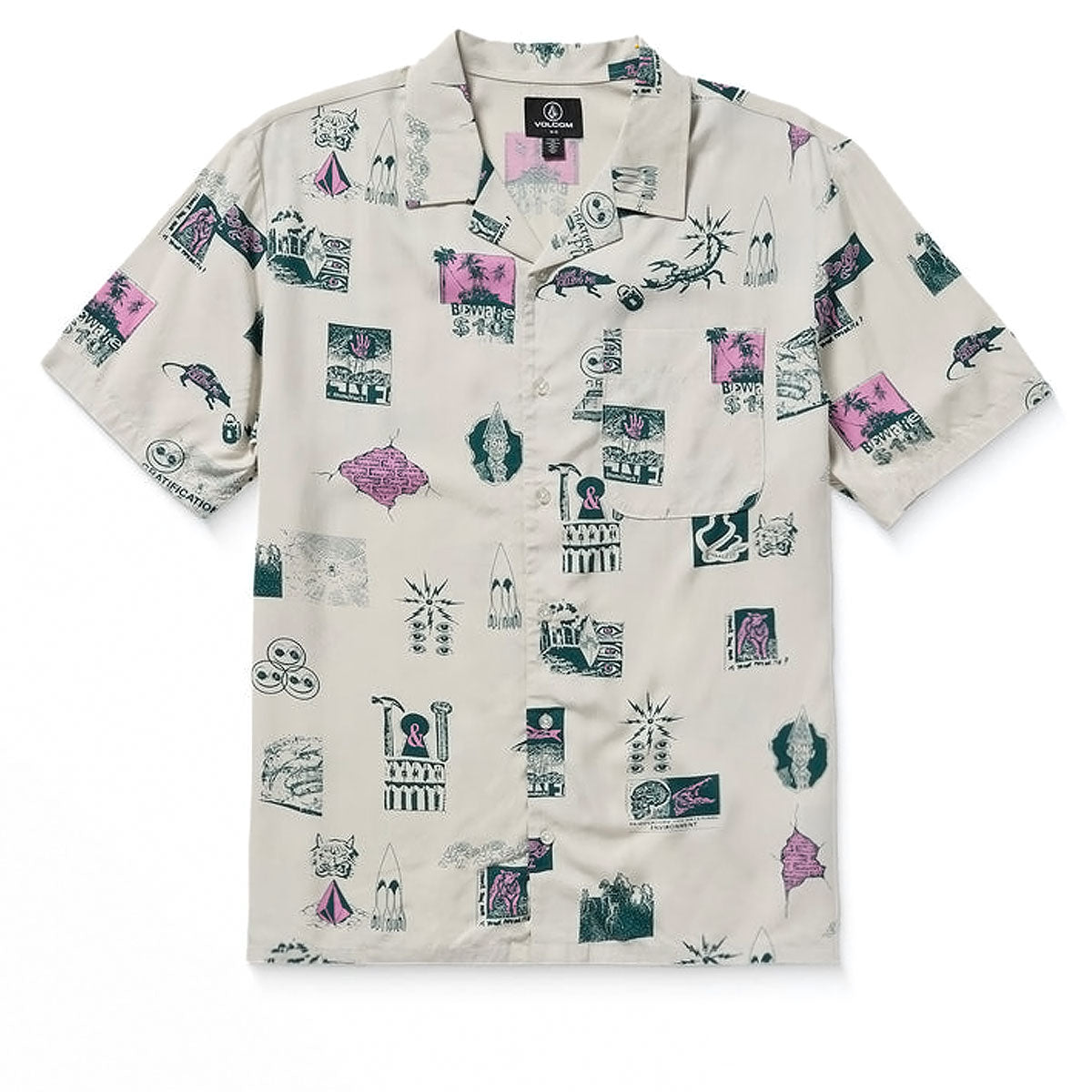 Volcom Mistostone Shirt - Stone image 3